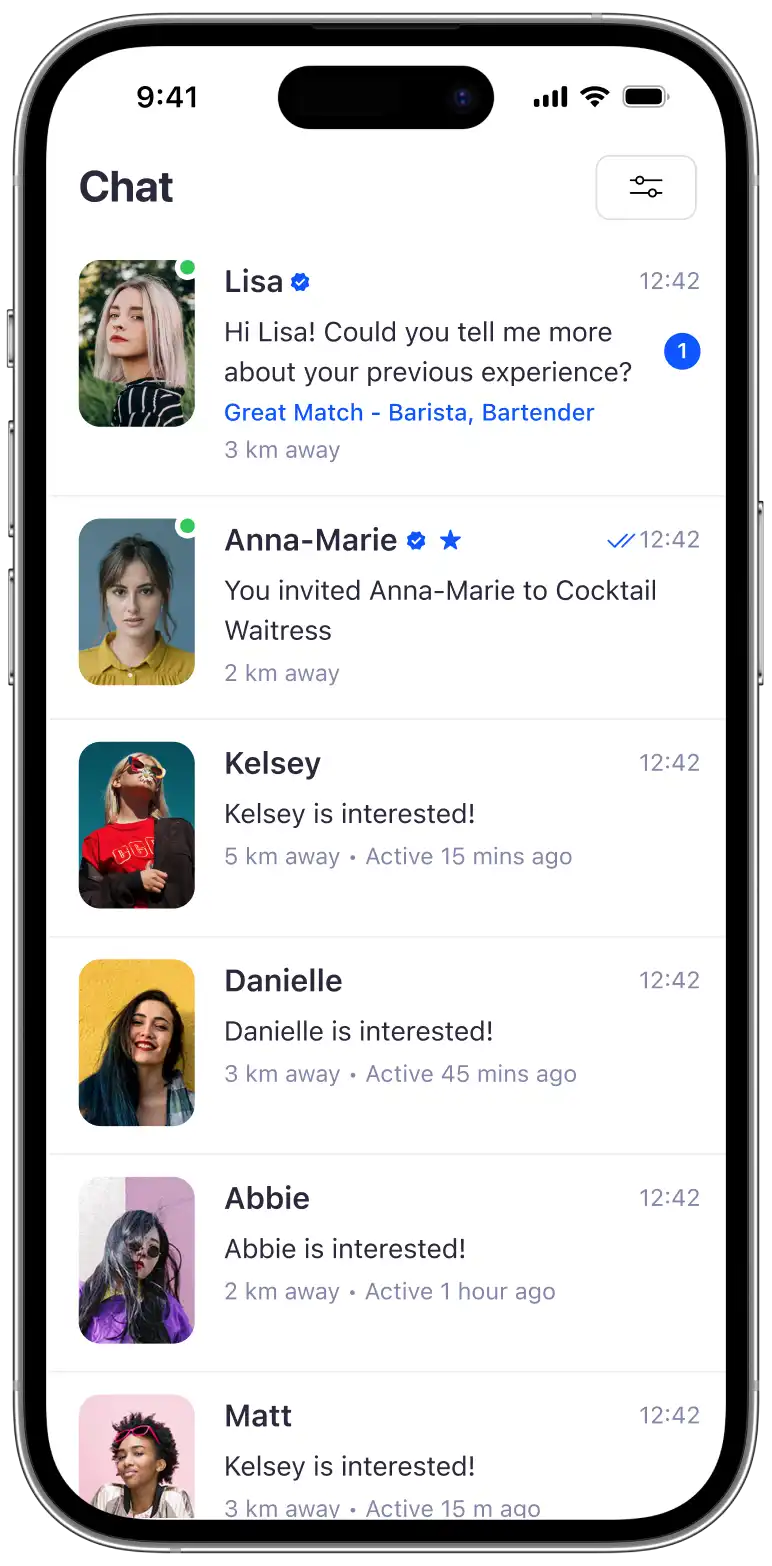 JOBTODAY application
